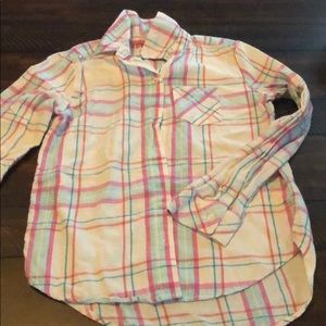 Girls button up